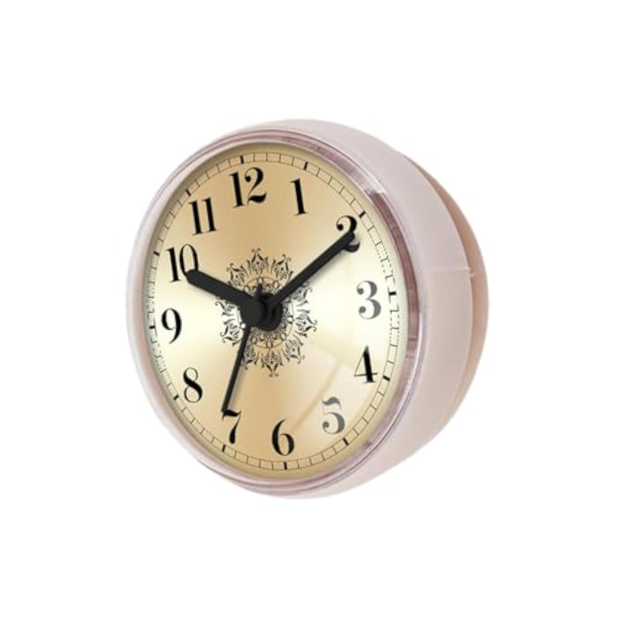 Compact Shower Clock with Suction Cup, Waterproof